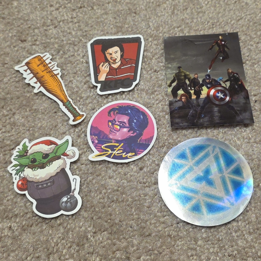 FREE w/ 2+ ITEMS | Fandom Sticker Set - Stranger Things Marvel Star Wars